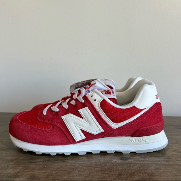 New Balance Other - New Balance Classic 574 Red #ML574PI2 Shoes – Men’s Size 8.5
